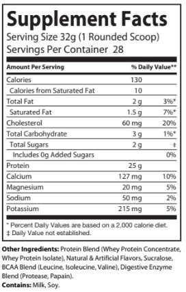 Whey Protein Vanilla